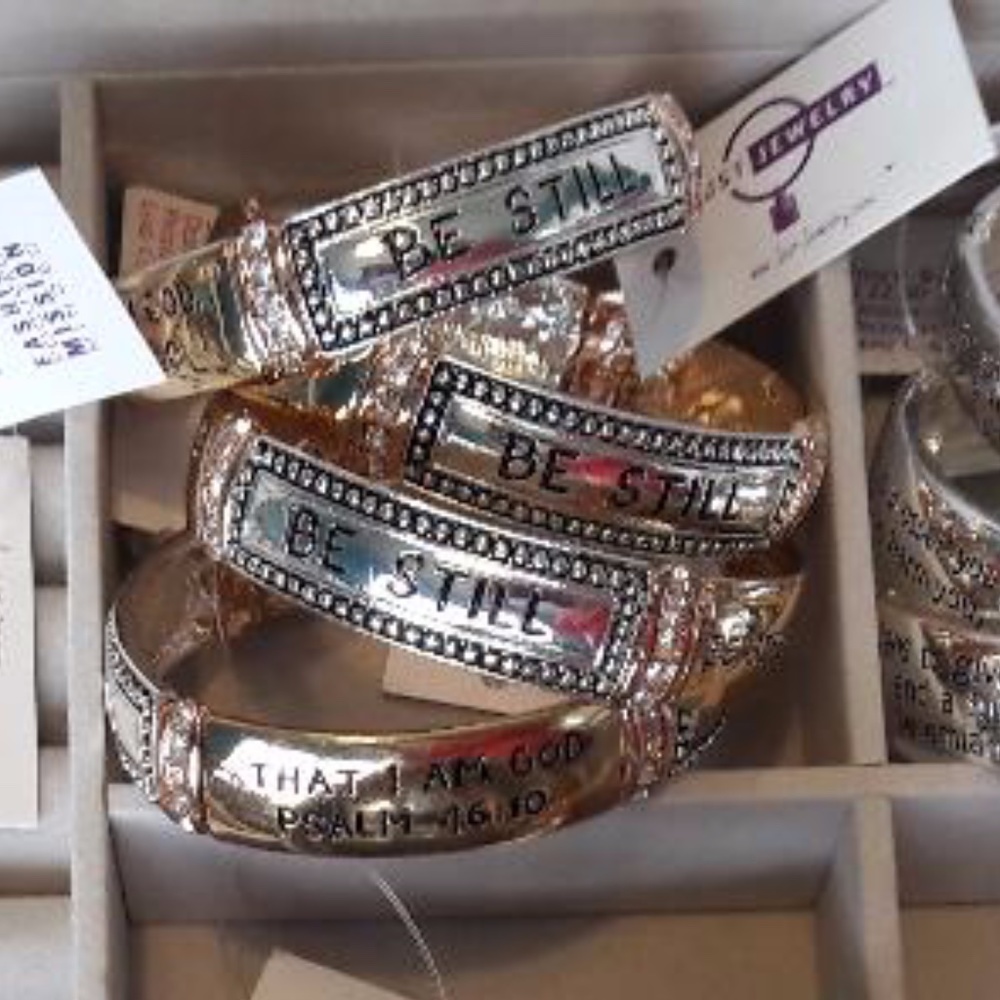 Be Still Scripture Bracelet